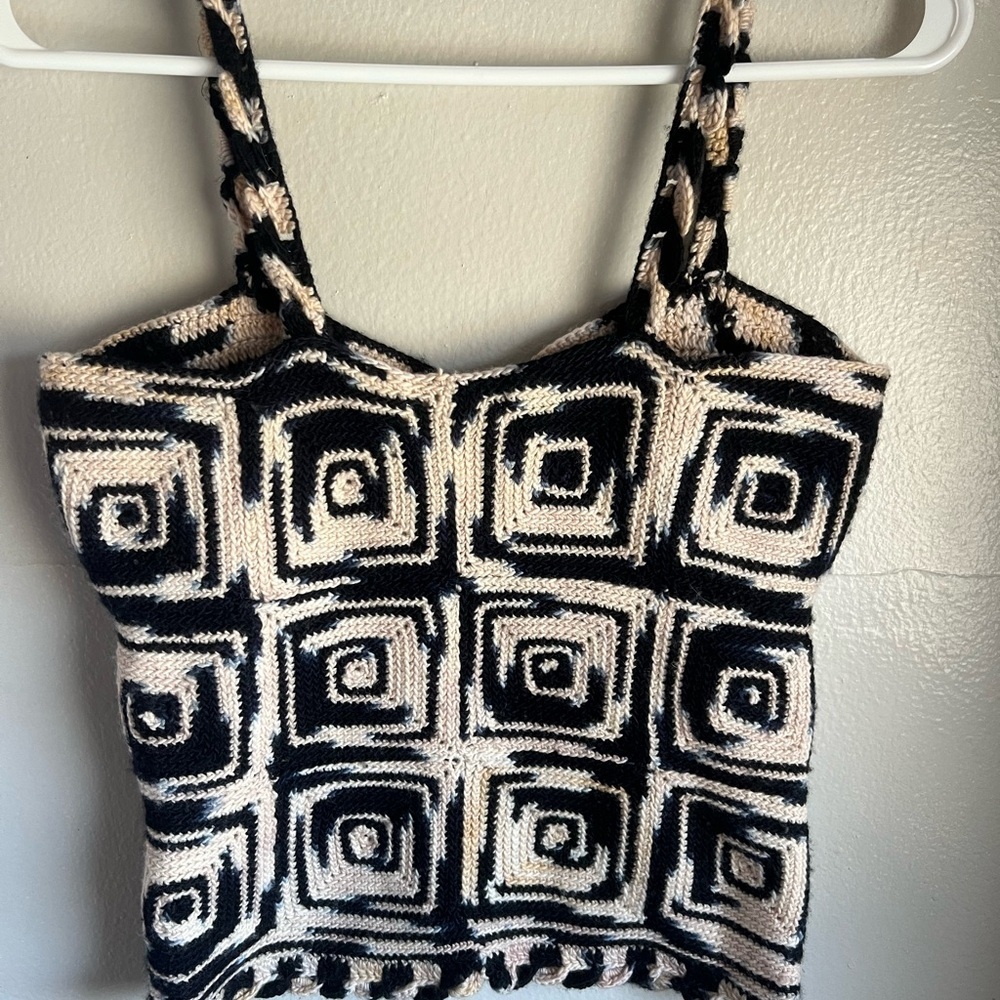 ULLA JOHMSON LUCIA CROCHET TANK TOP. Size small. Like new condition. - Picture 4 of 8